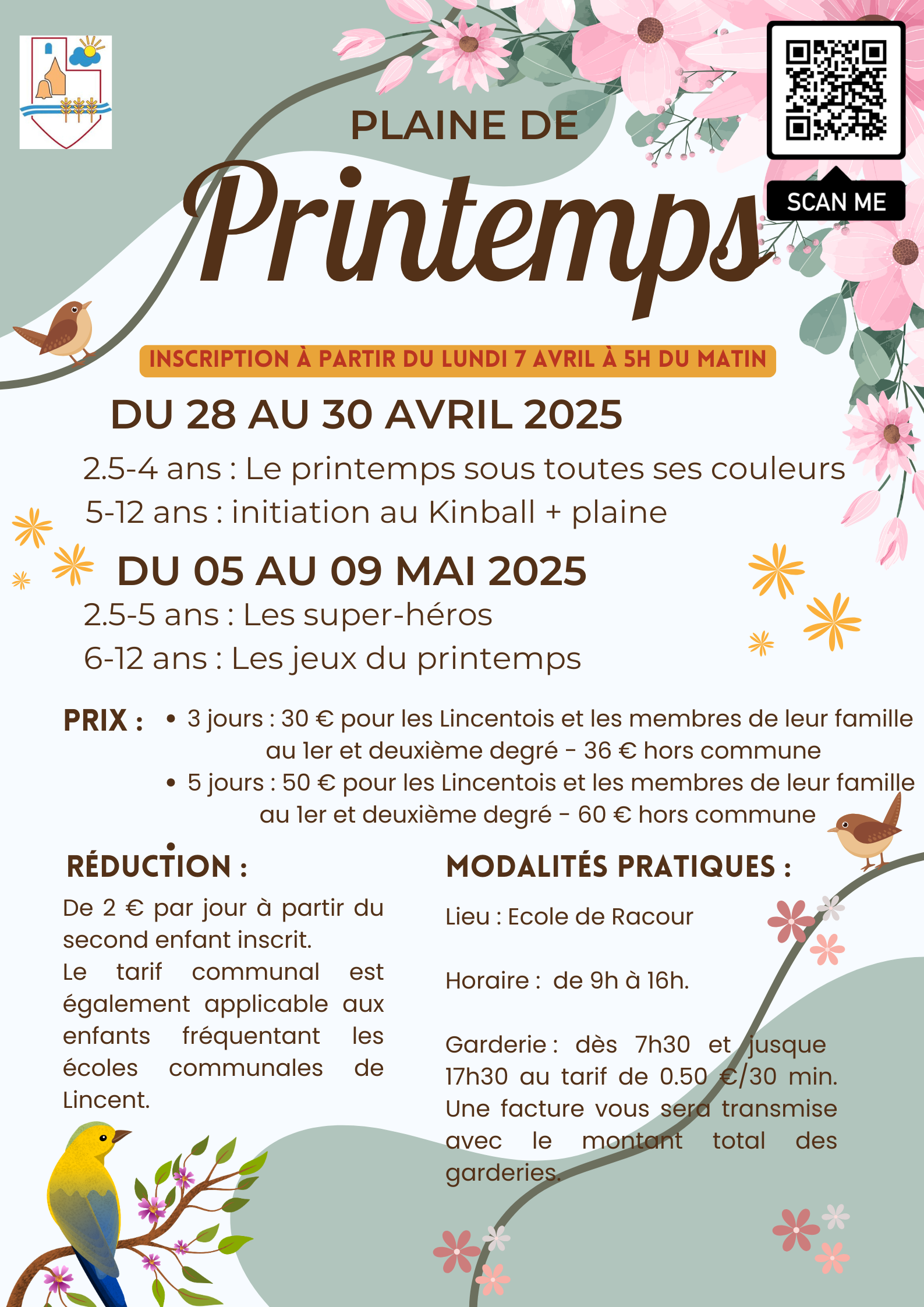 Plaine de printemps